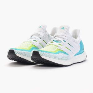 Adidas Ultra Boost, ADIDAS ULTRA BOOST - Halo-White-Semi Solar Slime