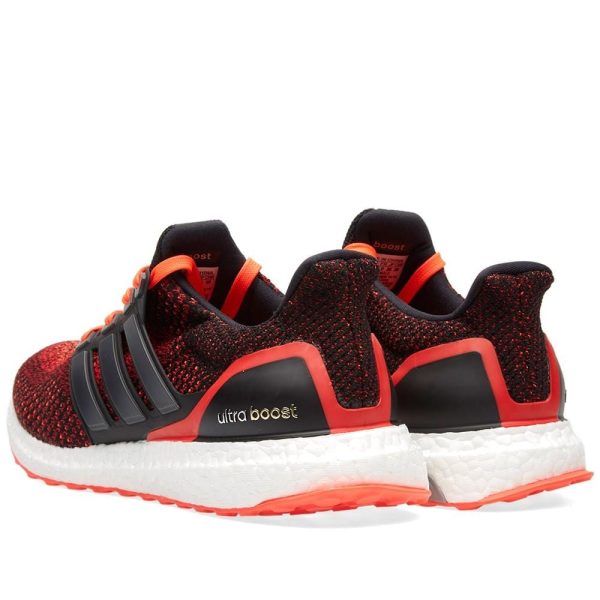 Adidas Ultra Boost, ADIDAS ULTRA BOOST M Core Black & Solar Red