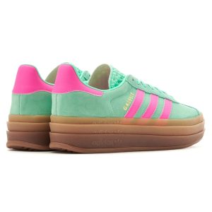 Adidas Gazelle, Adidas Gazelle Bold Wmns 'Pulse Mint Screaming Pink'