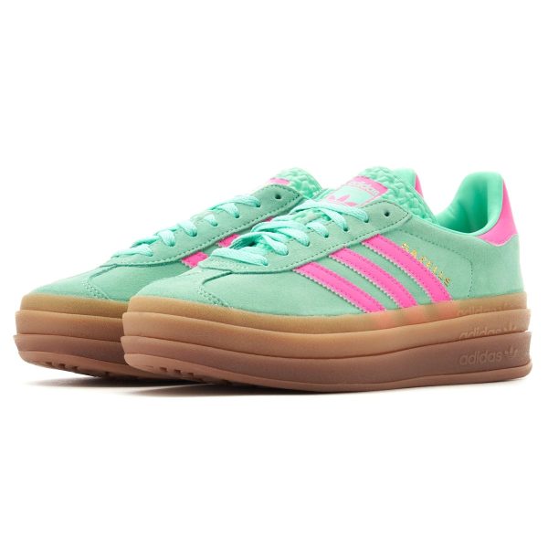 Adidas Gazelle, Adidas Gazelle Bold Wmns 'Pulse Mint Screaming Pink'