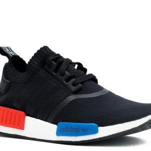 Adidas NMD, Adidas NMD Runner Primeknit Core Black-Lush Red