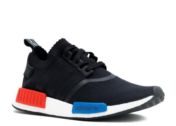 Adidas NMD, Adidas NMD Runner Primeknit Core Black-Lush Red