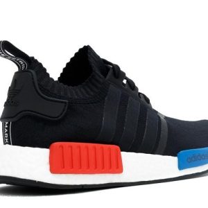 Adidas NMD, Adidas NMD Runner Primeknit Core Black-Lush Red