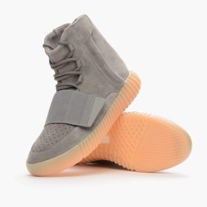 Yeezy 750, Adidas Originals Yeezy 750 Boost Light Grey-Gum