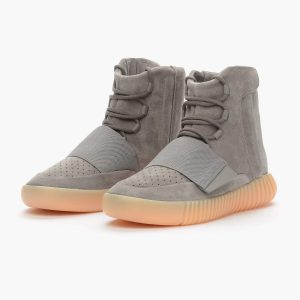 Yeezy 750, Adidas Originals Yeezy 750 Boost Light Grey-Gum