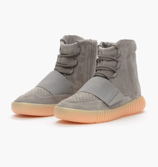 Yeezy 750, Adidas Originals Yeezy 750 Boost Light Grey-Gum