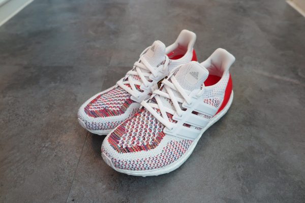 Adidas Ultra Boost, Adidas Ultra Boost Multicolor White-Red