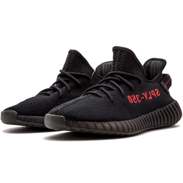 Yeezy 350, Adidas Yeezy Boost 350 V2 Core Black-Red