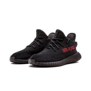 Yeezy 350, Adidas Yeezy Boost 350 V2 Infant Core Black-Red