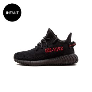 Yeezy 350, Adidas Yeezy Boost 350 V2 Infant Core Black-Red