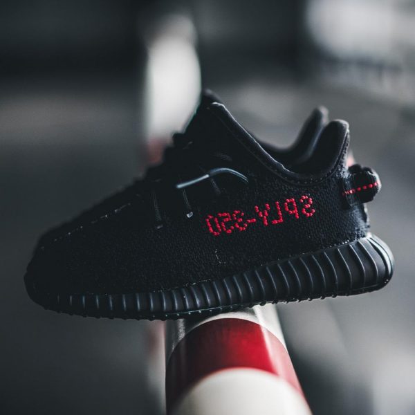 Yeezy 350, Adidas Yeezy Boost 350 V2 Infant Core Black-Red