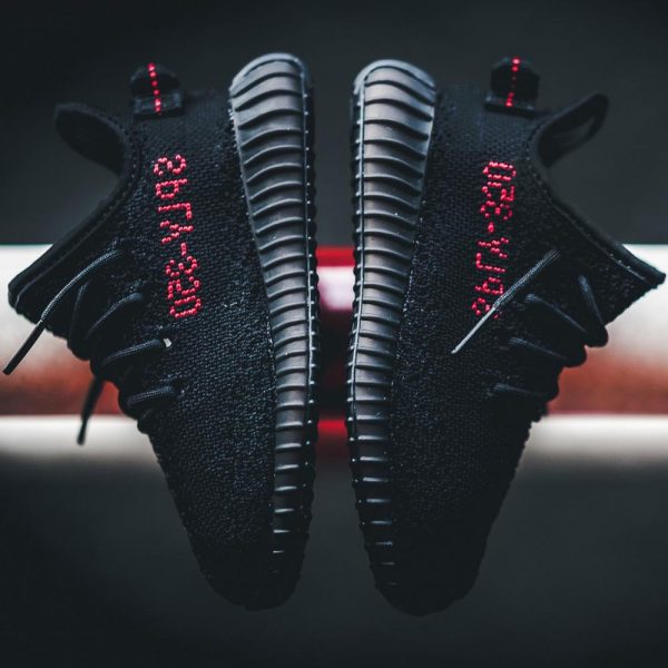 Yeezy 350, Adidas Yeezy Boost 350 V2 Infant Core Black-Red