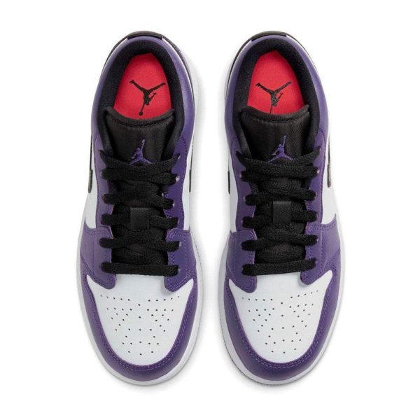 Jordan 1, Air Jordan 1 Low GS "Court Purple White"