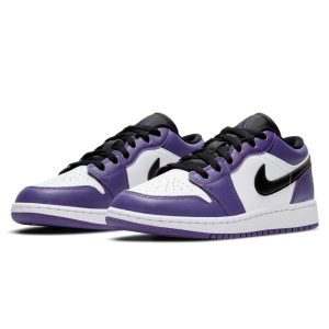 Jordan 1, Air Jordan 1 Low GS "Court Purple White"