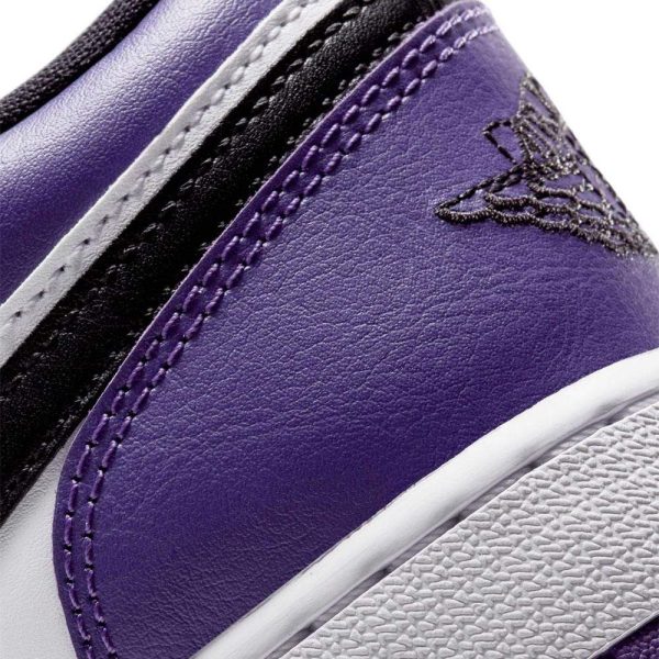 Jordan 1, Air Jordan 1 Low GS "Court Purple White"