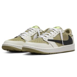 Jordan 1, Air Jordan 1 Low Golf x Travis Scott 'Neutral Olive'