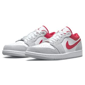 Jordan 1, Air Jordan 1 Low SE 'Light Smoke Grey Gym Red'