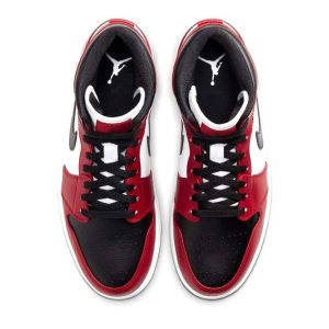 Jordan 1, Air Jordan 1 Mid 'Chicago Black Toe'