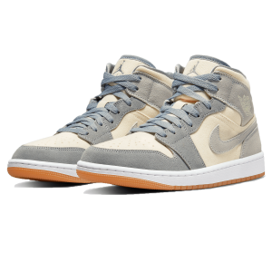 Jordan 1, Air Jordan 1 Mid Coconut Milk Particle Grey