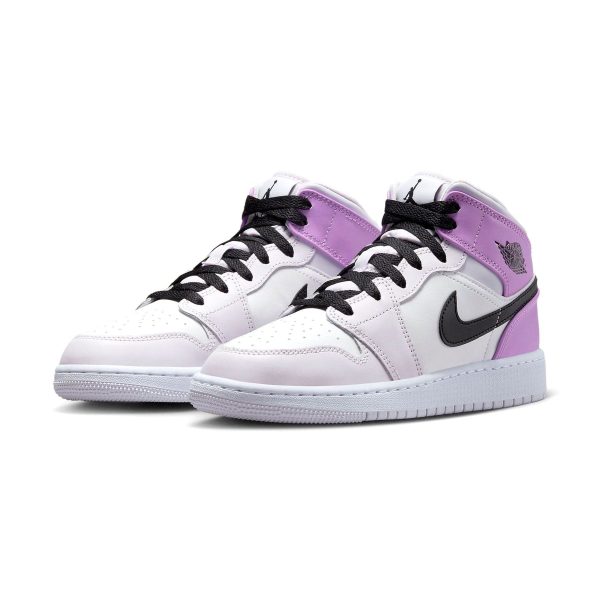 Jordan 1, Air Jordan 1 Mid GS 'Barely Grape'