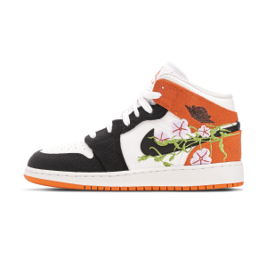 Jordan 1, Air Jordan 1 Mid GS 'Basketball Blossom'