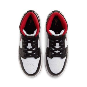 Jordan 1, Air Jordan 1 Mid GS 'Black Gym Red'