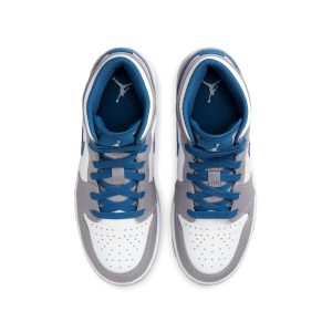 Jordan 1, Air Jordan 1 Mid GS 'Cement True Blue'