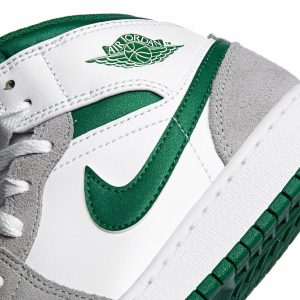 Jordan 1, Air Jordan 1 Mid GS 'Green Grey'