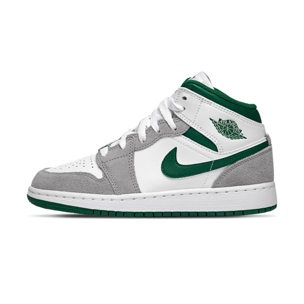 Jordan 1, Air Jordan 1 Mid GS 'Green Grey'