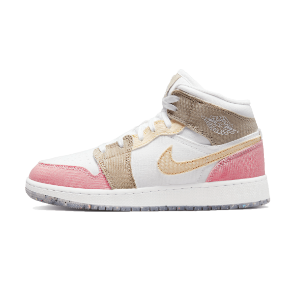 Jordan 1, Air Jordan 1 Mid GS Pink Tan