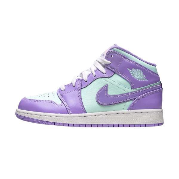 Jordan 1, Air Jordan 1 Mid GS 'Purple Aqua'