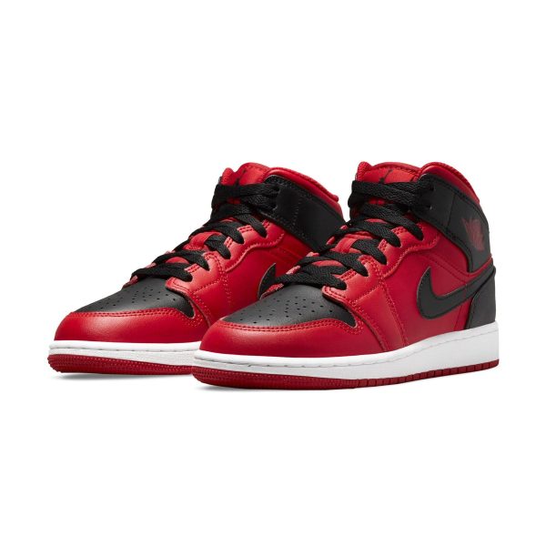 Jordan 1, Air Jordan 1 Mid GS 'Reverse Bred'