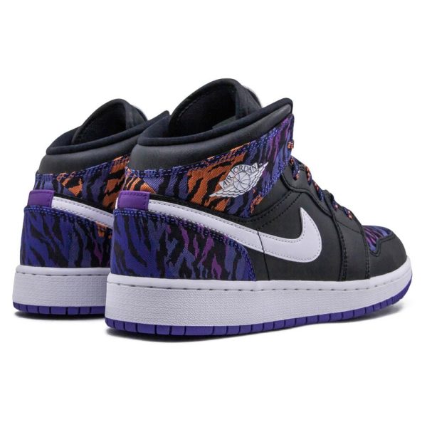 Jordan 1, Air Jordan 1 Mid GS 'Tiger Print'