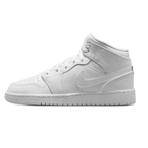 Jordan 1, Air Jordan 1 Mid GS 'Triple White' 2023