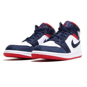 Jordan 1, Air Jordan 1 Mid GS 'USA Olympic'