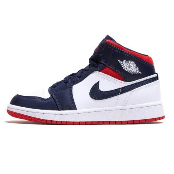 Jordan 1, Air Jordan 1 Mid GS 'USA Olympic'