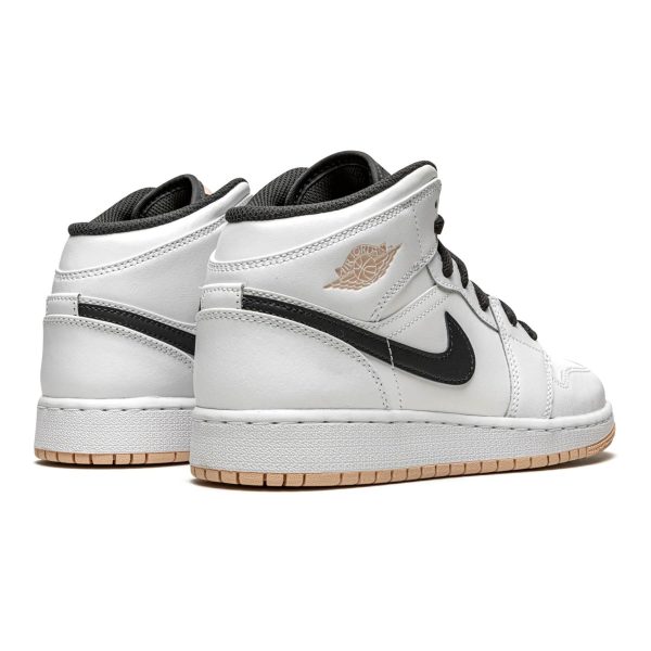 Jordan 1, Air Jordan 1 Mid GS 'White Arctic Orange'