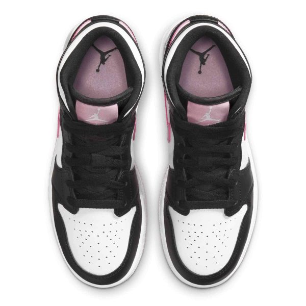 Jordan 1, Air Jordan 1 Mid GS 'White Light Arctic Pink'