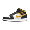 Jordan 1, Air Jordan 1 Mid GS 'White Pollen Black'