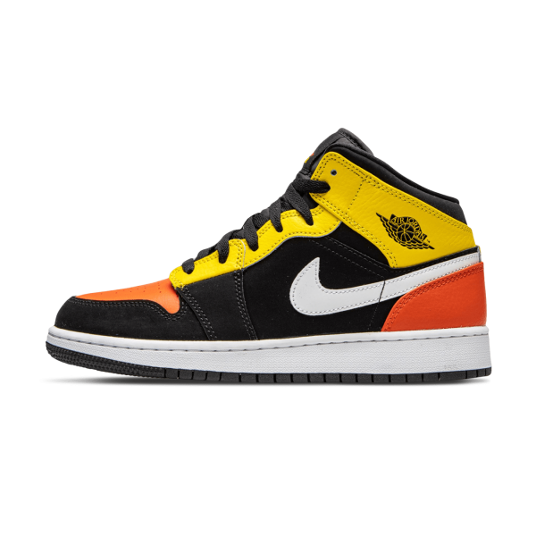 Jordan 1, Air Jordan 1 Mid SE GS 'Amarillo Team Orange'