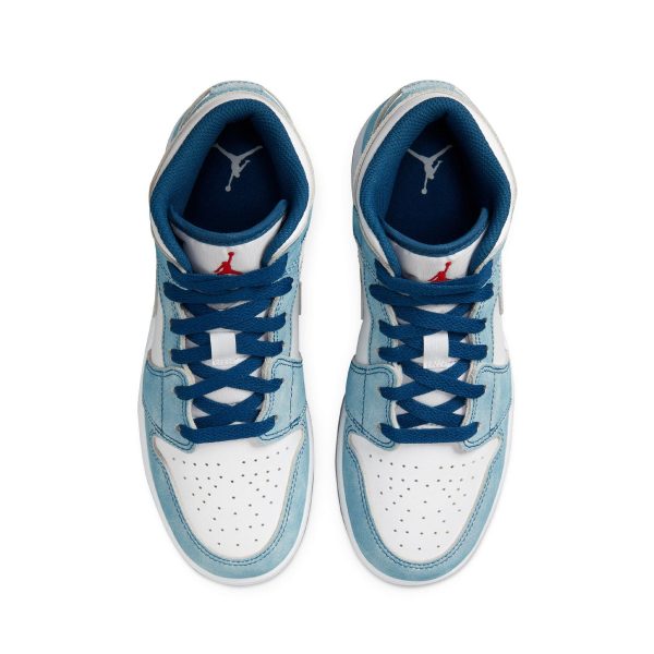 Jordan 1, Air Jordan 1 Mid SE GS 'French Blue'