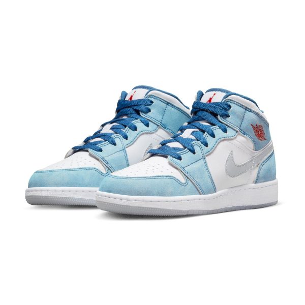 Jordan 1, Air Jordan 1 Mid SE GS 'French Blue'