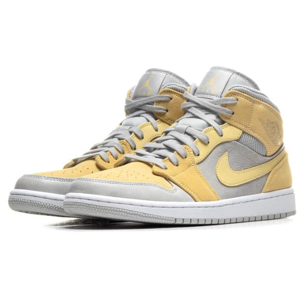 Jordan 1, Air Jordan 1 Mid SE Grey Fog Lemon Wash