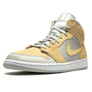 Jordan 1, Air Jordan 1 Mid SE Grey Fog Lemon Wash