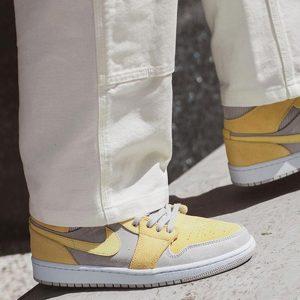 Jordan 1, Air Jordan 1 Mid SE Grey Fog Lemon Wash