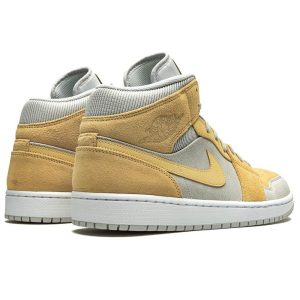 Jordan 1, Air Jordan 1 Mid SE Grey Fog Lemon Wash