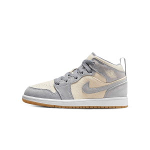 Jordan 1, Air Jordan 1 Mid SE PS 'Coconut Milk Particle Grey'