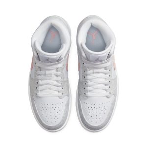 Jordan 1, Air Jordan 1 Mid SE Wmns 'White Light Iron Ore'