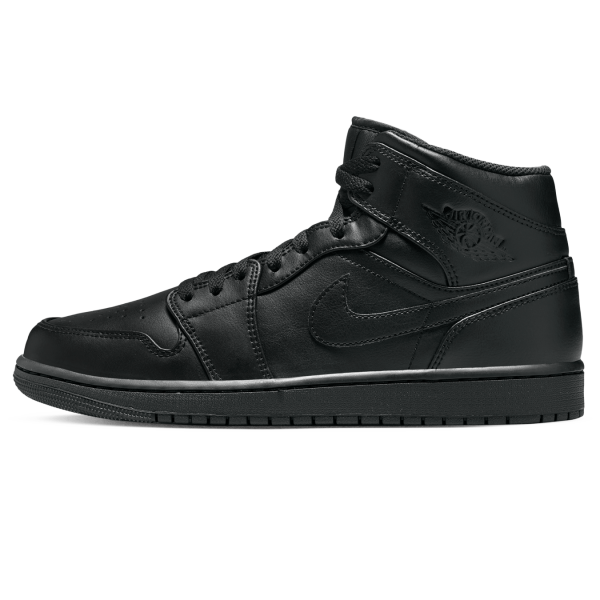 Jordan 1, Air Jordan 1 Mid 'Triple Black' 2022