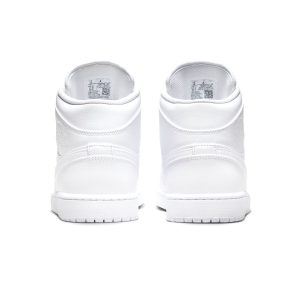 Jordan 1, Air Jordan 1 Mid 'Triple White' 2022